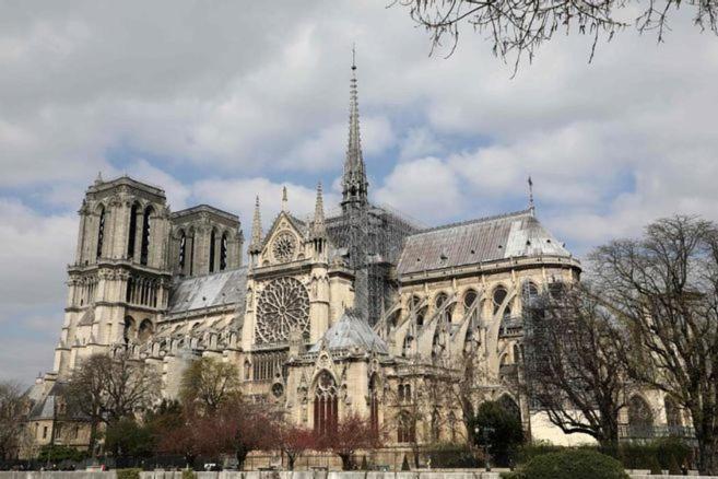 Appartement Notre Dame Parijs Buitenkant foto